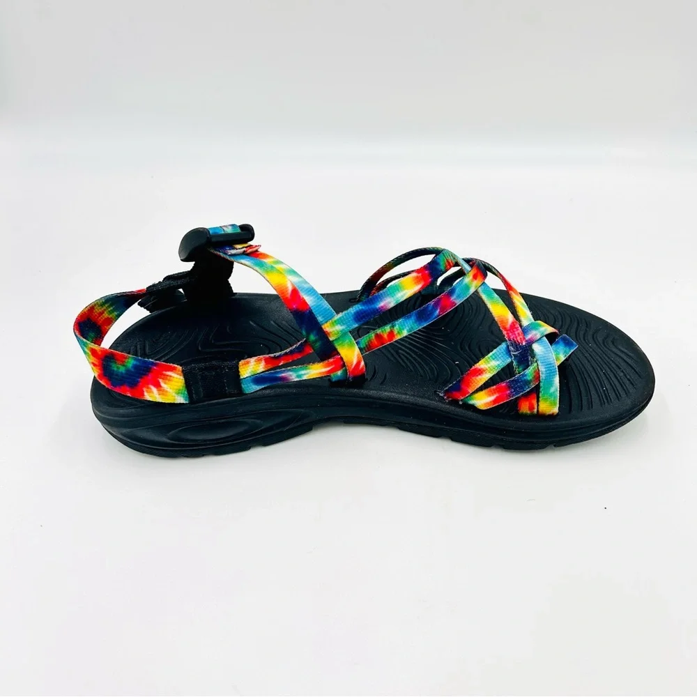 Chaco Z Volv X2 Tie-Dye Sandals Adjustable Straps Hiking Shoes women size 10 - Picture 6 of 11